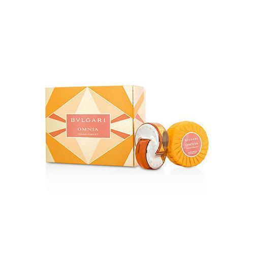 Omnia Indian Garnet Coffret: Eau De Toilette Spray 40ml/1.35oz + Scented Soap 150g/5.3oz  2pcs