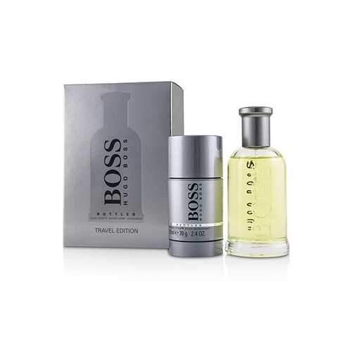 Boss Bottled Coffret: Eau De Toilette Spray 100ml/3.3oz + Deodorant Stick 70g/2.4oz  2pcs