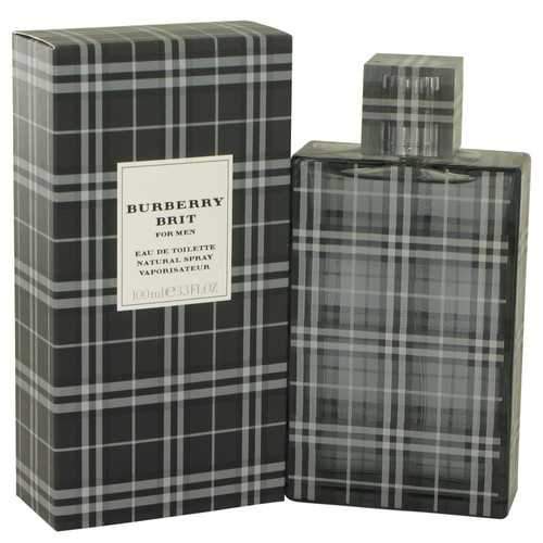 Burberry Brit by Burberry Eau De Toilette Spray 3.4 oz (Men)