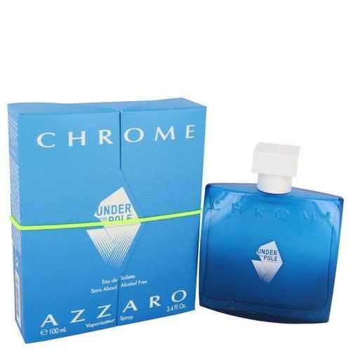 Chrome Under The Pole by Azzaro Eau De Toilette Spray 3.4 oz (Men)