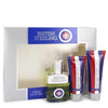 BRITISH STERLING by Dana Gift Set -- 2.5 oz Cologne Spray + 2.5 oz Body Wash + 2 oz After Shave Balm (Men)